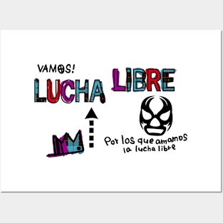 LUCHA LIBRE#5 Posters and Art